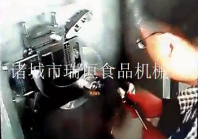 诸城市瑞恒食(shi)品机械切(qie)丁机刀栅(zha)拆装